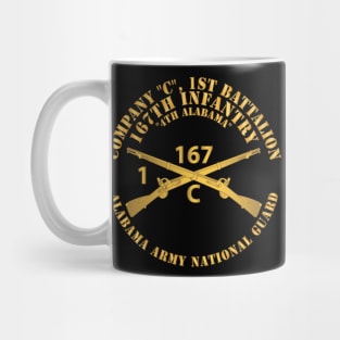 Company C, 1st Bn, 167th Infantry - 4th Alabama - ALARNG - Inf Branch X 300 Mug